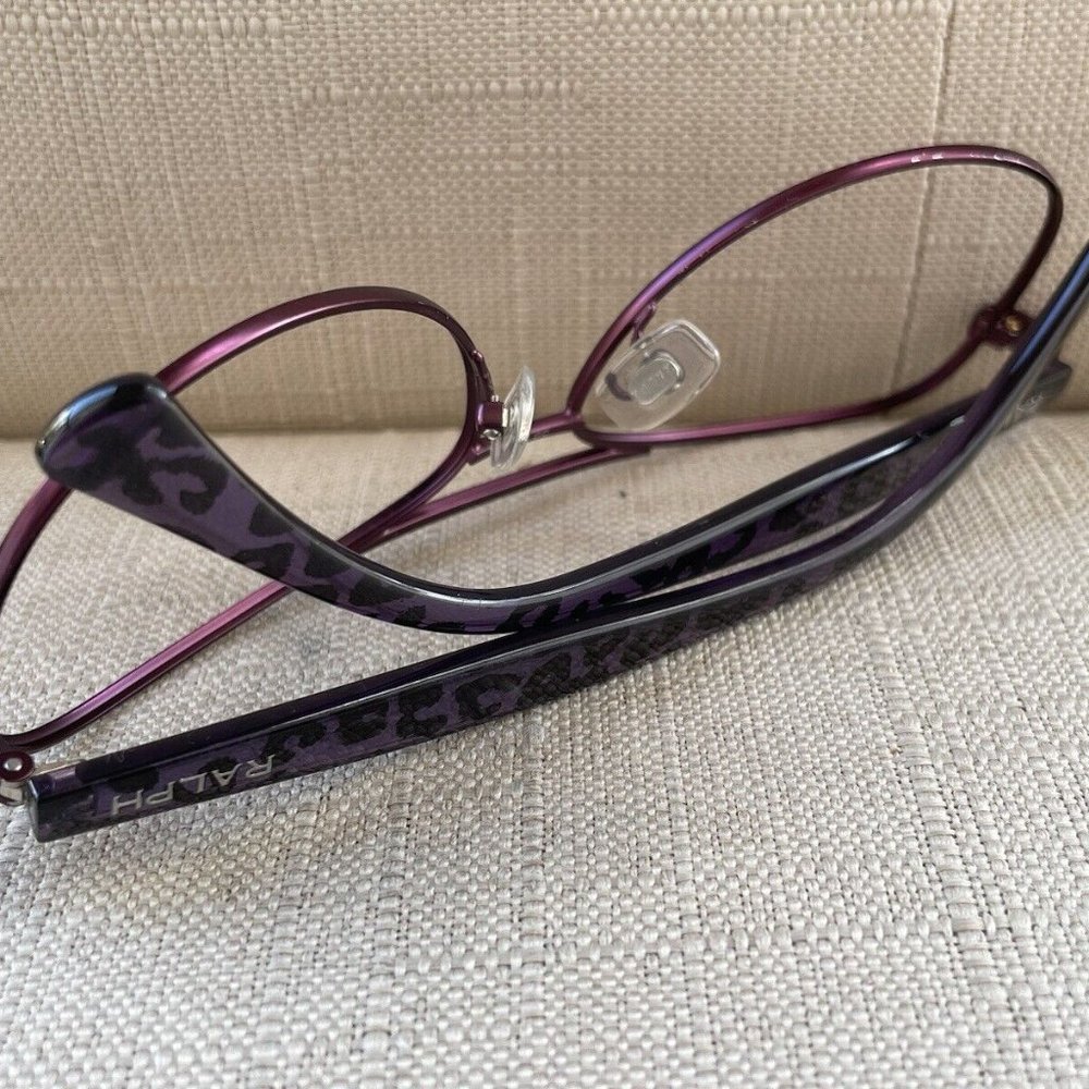 Ralph Lauren Women Eyeglasses/Sunglasses Frame Purple Tone Glasses - Picture 6 of 12